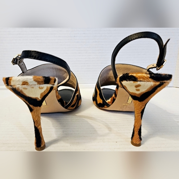 Louise et Cie Lo-Nabila3 Women's Cow hide/Leather Animal Print Heels - Picture 10 of 14